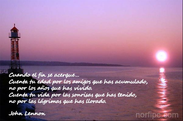Poema de John Lennon sobre la vida