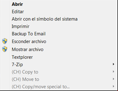 Script para ocultar archivo
