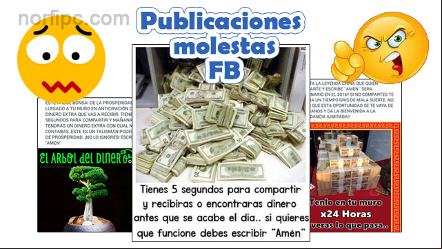 Como dejar de recibir publicaciones molestas en Facebook Como dejar de recibir publicaciones molestas en Facebook